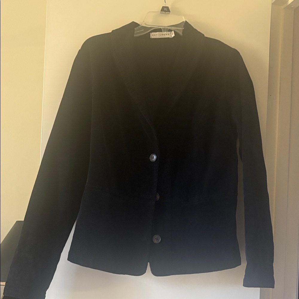 Cut Loose Black Women's Blazer Small